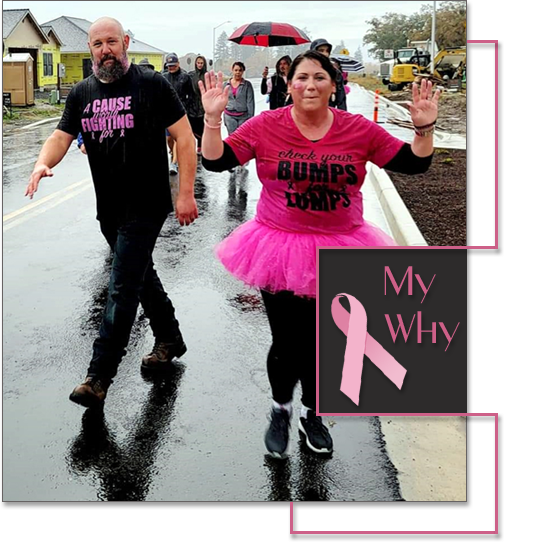 The reason I created, Georie's Cancer Walk.